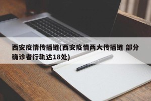 西安疫情传播链(西安疫情两大传播链 部分确诊者行轨达18处)
