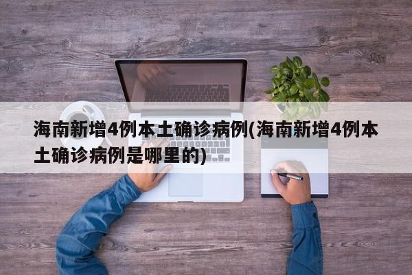 海南新增4例本土确诊病例(海南新增4例本土确诊病例是哪里的)